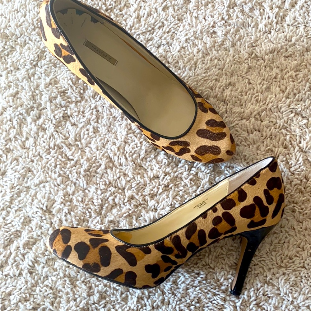 Max Studio Cheetah Print Pumps - smoke free/pet free home